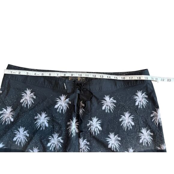 O’Neill Men’s Hyperfreak Heat Block Striped Black Gray Swim Boardshorts 42 - Picture 9 of 15